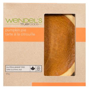 gluten free pumpkin pie 8 inch