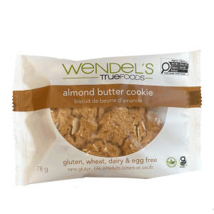 gluten free almond butter cookie