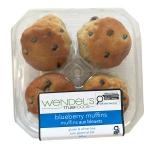 gluten free blueberry muffin 4 pack