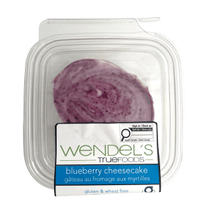 gluten free blueberry cheesecake 3 inch mini