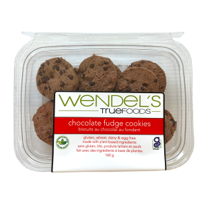 gluten free chocolate chip fudge cookie minis