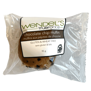 gluten free chocolate chip muffin single wrap