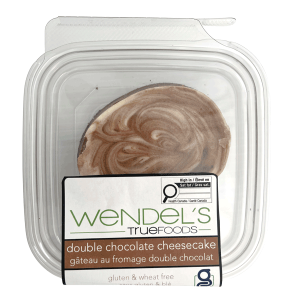 gluten free double chocolate cheesecake 3 inch mini