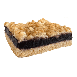 gluten free vegan triple berry crumble bar 3 inch single wrapped